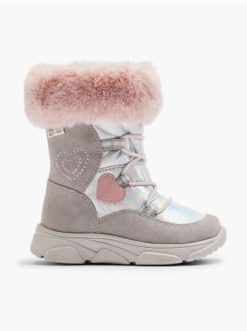 Billig ✔️ Stiefel & ???? Boots Elefanten Lauflerner Solo, Weite M Silber Günstig Kaufen ????