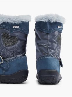 Angebote ???? Stiefel & ???? Boots Elefanten Schneeboots Zipora, Weite W Blau Günstig Kaufen ???? -Elefanten Shop elefanten schneeboots zipora weite w blau 3