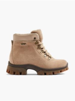 Bestpreis ???? Stiefel & ???? Boots Elefanten Schnürboots Dama, Weite M Beige Günstig Kaufen ????